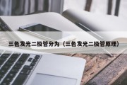 三色发光二极管分为（三色发光二极管原理）