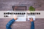 耐用草帽灯珠有哪些品牌（led草帽灯珠有几种）