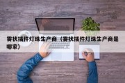雾状插件灯珠生产商（雾状插件灯珠生产商是哪家）
