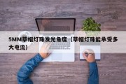 5MM草帽灯珠发光角度（草帽灯珠能承受多大电流）