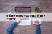 东莞红外0805贴片led灯珠台宏（红外灯珠厂家）