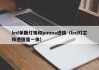 led单颗灯珠和pmma透镜（led灯芯和透镜是一体）