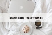 0603灯珠采购（3014灯珠费用）