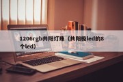1206rgb共阳灯珠（共阳极led的8个led）
